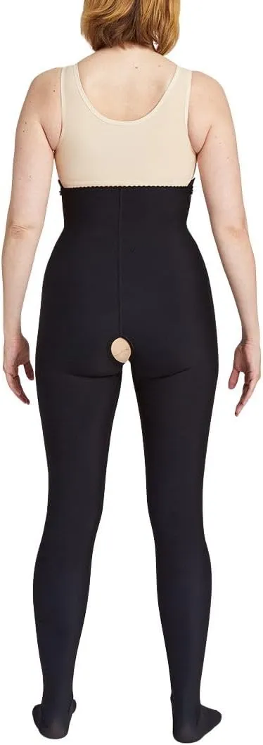 Marena LGLFM Missy Lipedema Post-Surgical Girdle with FlexFit Comfort Ankle, 17-20 mmHg Compression, 2XS-2XL