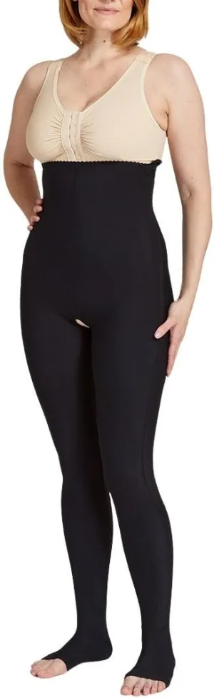 Marena LGLFM Missy Lipedema Post-Surgical Girdle with FlexFit Comfort Ankle, 17-20 mmHg Compression, 2XS-2XL
