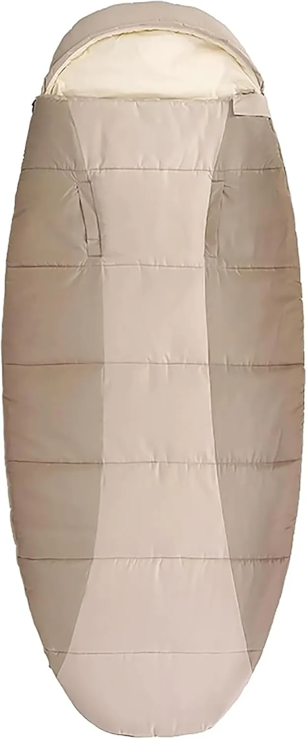 McbeAn Ultralight Outdoor Sleeping Bag, Sleeping Bags for Adults, Anti-Scratch and Wear-Resistant, Double Zipper Design, Light and Soft, for All Seasons, at Home, Traveling, Playing Outdoors Camping