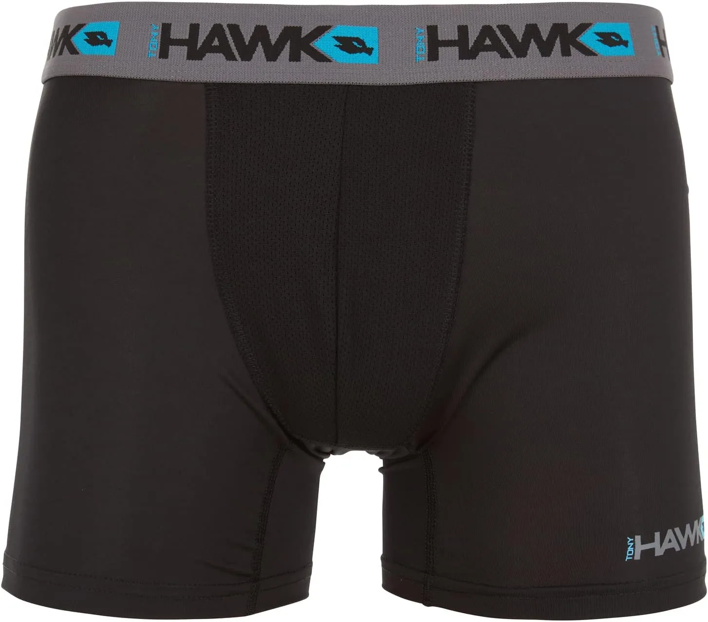 Mens Performance Boxer Briefs - SPORTY FIT Short Leg 6-Pack Mystery Colors Stretch Breathable No Fly (S-5X)