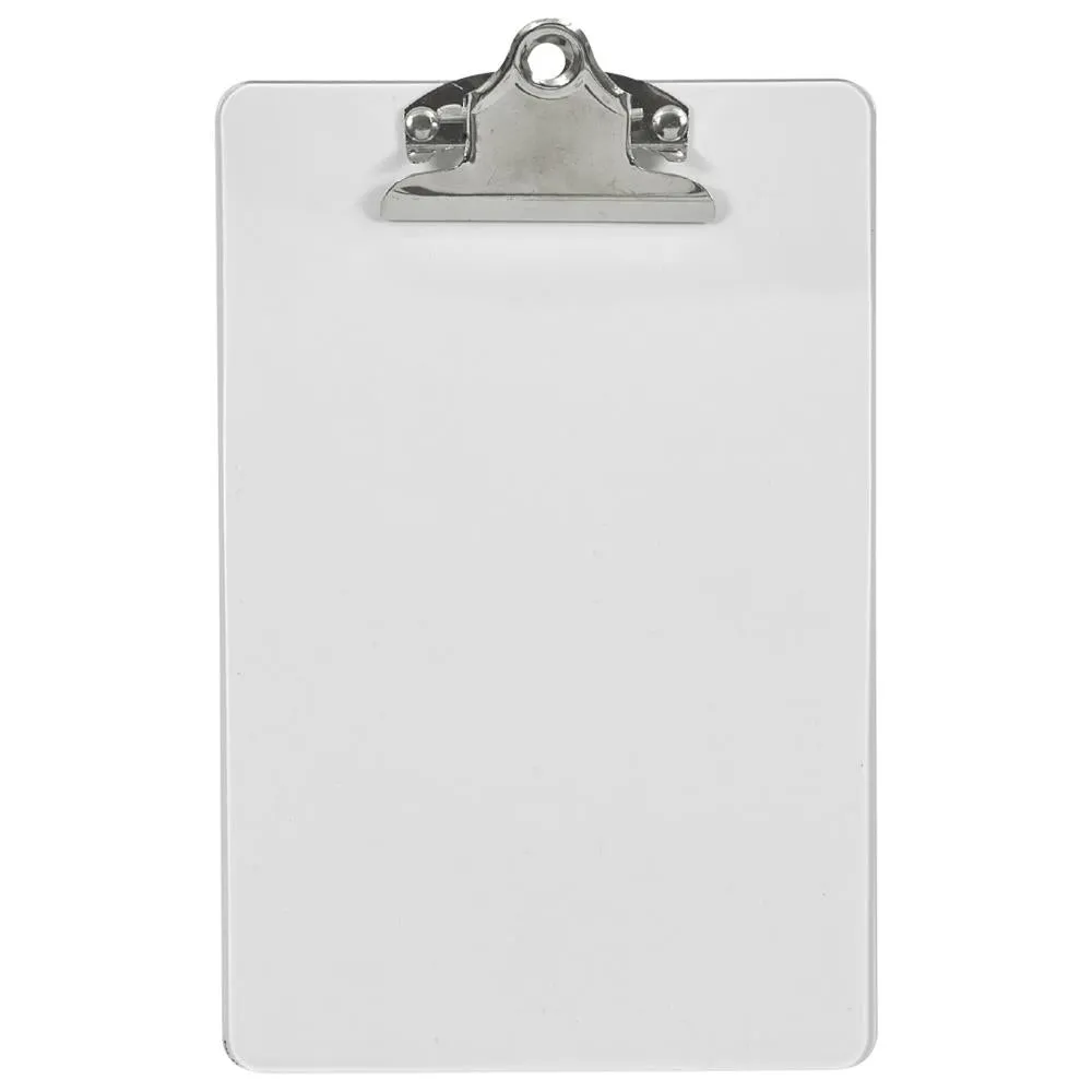 Merangue Clipboard, Memo Size - Clear