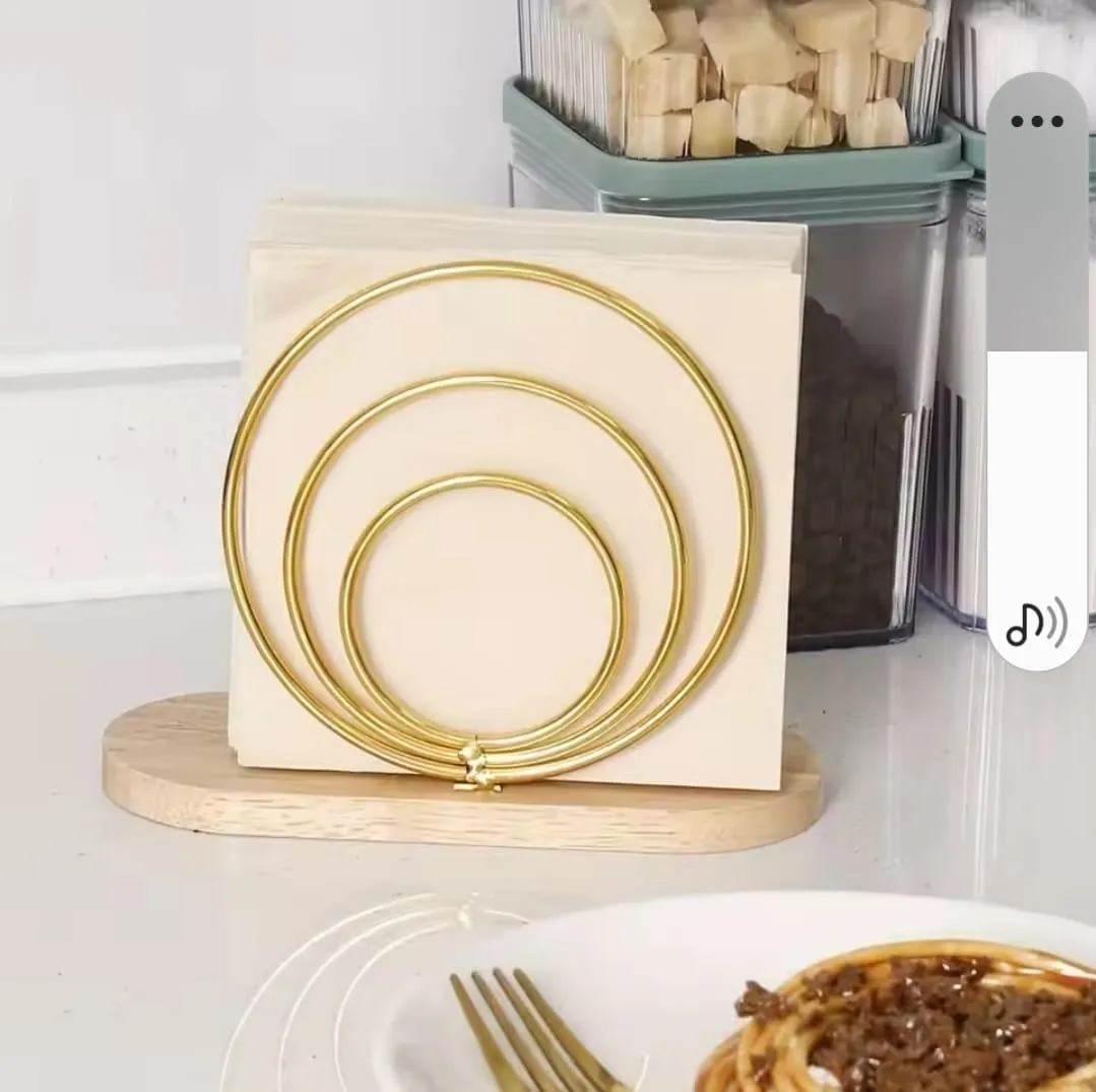 Metal napkin holders