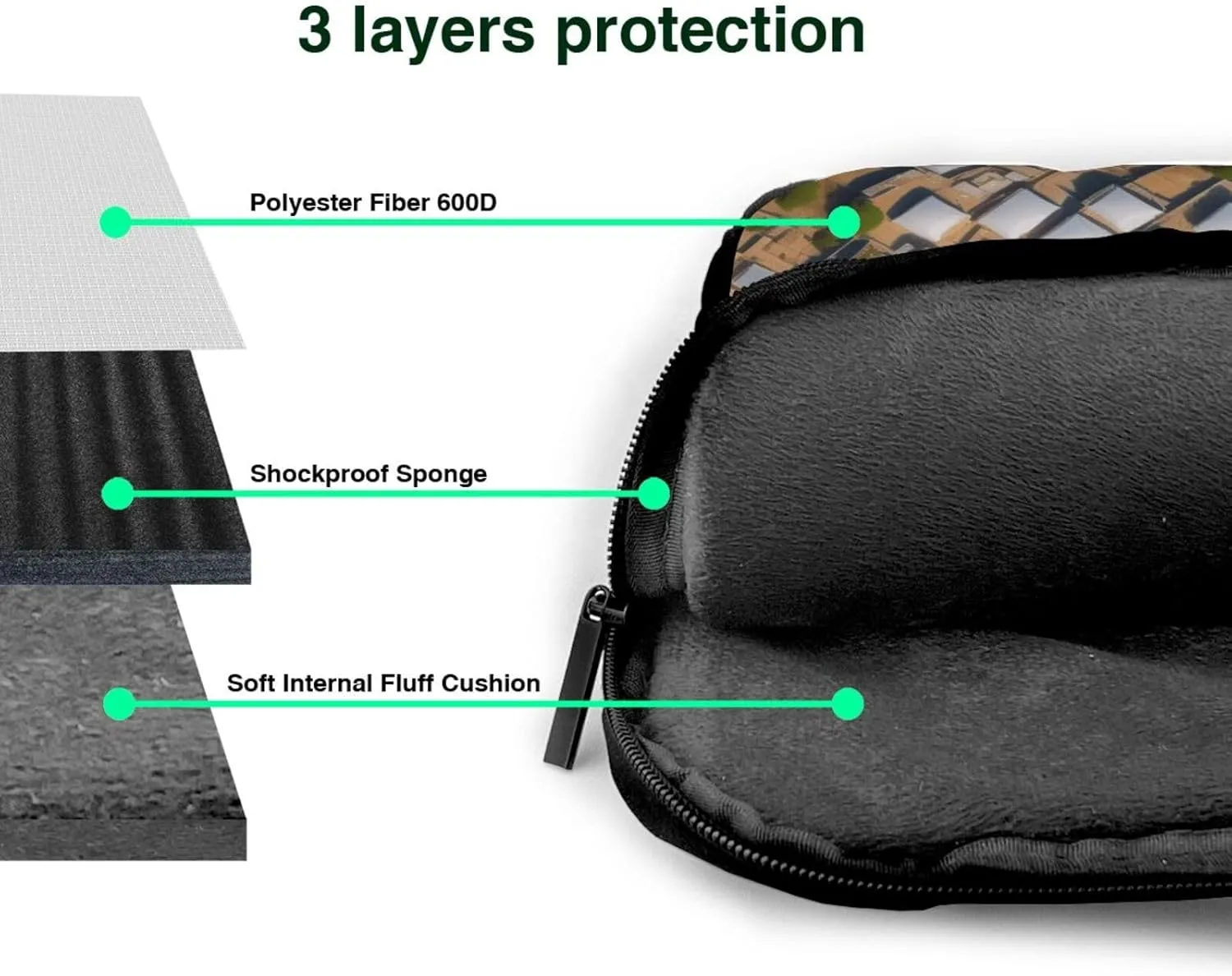 Middle Ages Pattern Laptop Shoulder Bag Notebook Computer Case Briefcase With Shoulder Straps And Handle