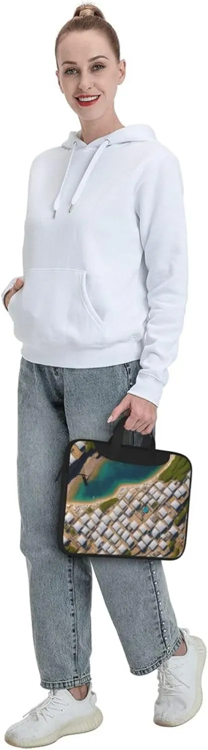 Middle Ages Pattern Laptop Shoulder Bag Notebook Computer Case Briefcase With Shoulder Straps And Handle