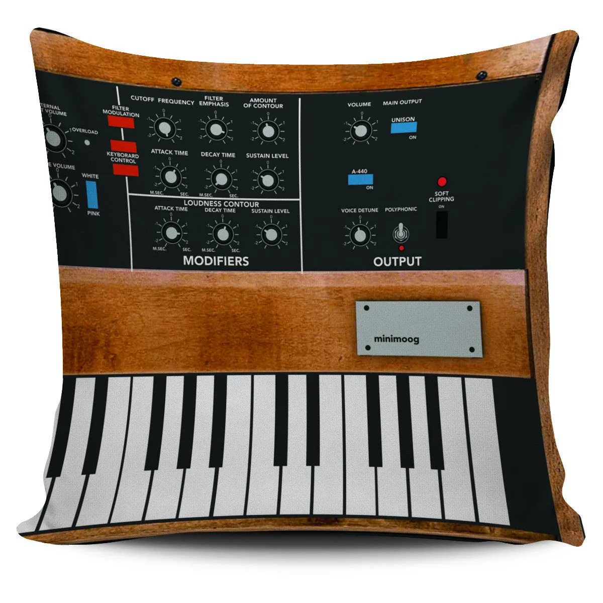Mini Moog Pillow Covers