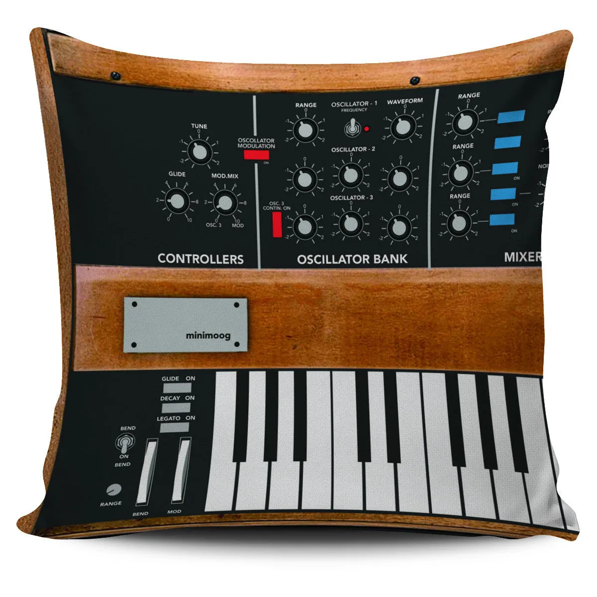 Mini Moog Pillow Covers