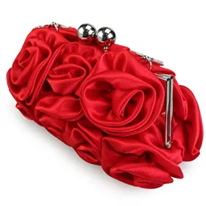 Missy K 7 Roses Clutch Purse