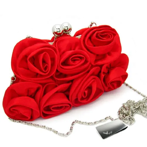 Missy K 7 Roses Clutch Purse