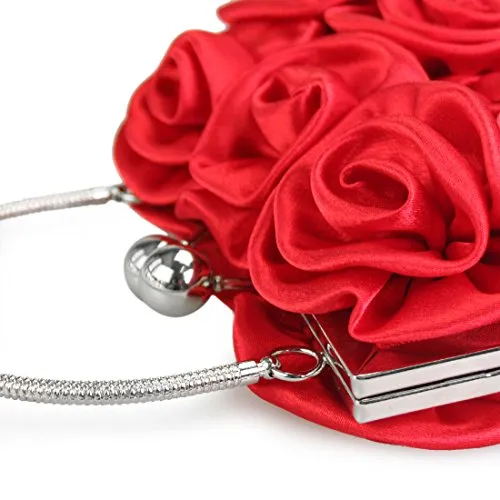 Missy K 7 Roses Clutch Purse
