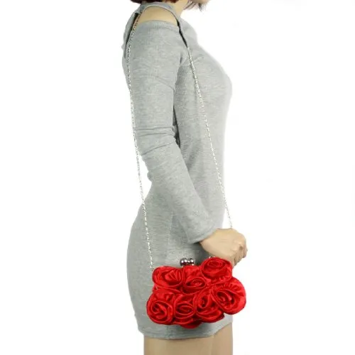 Missy K 7 Roses Clutch Purse