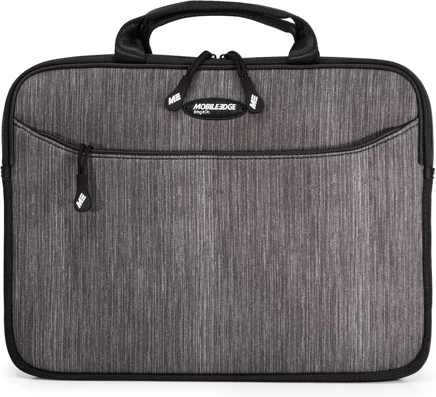 Mobile Edge Carbon SlipSuit, Cushioned EVA Laptop Sleeve w/Handle, 15.6 Inch to 16 Inch Screens, Large Zippered Exterior Pocket, Water-Resistant, MESS16-16