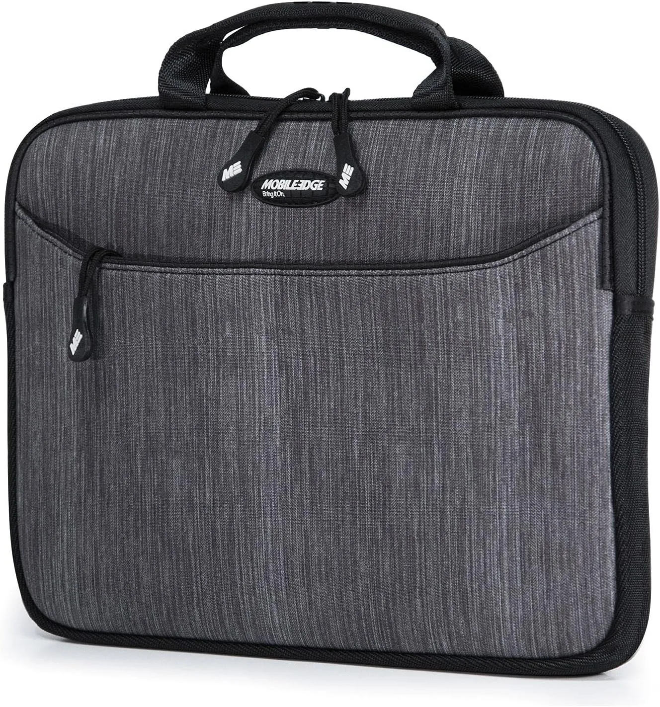Mobile Edge Carbon SlipSuit, Cushioned EVA Laptop Sleeve w/Handle, 15.6 Inch to 16 Inch Screens, Large Zippered Exterior Pocket, Water-Resistant, MESS16-16