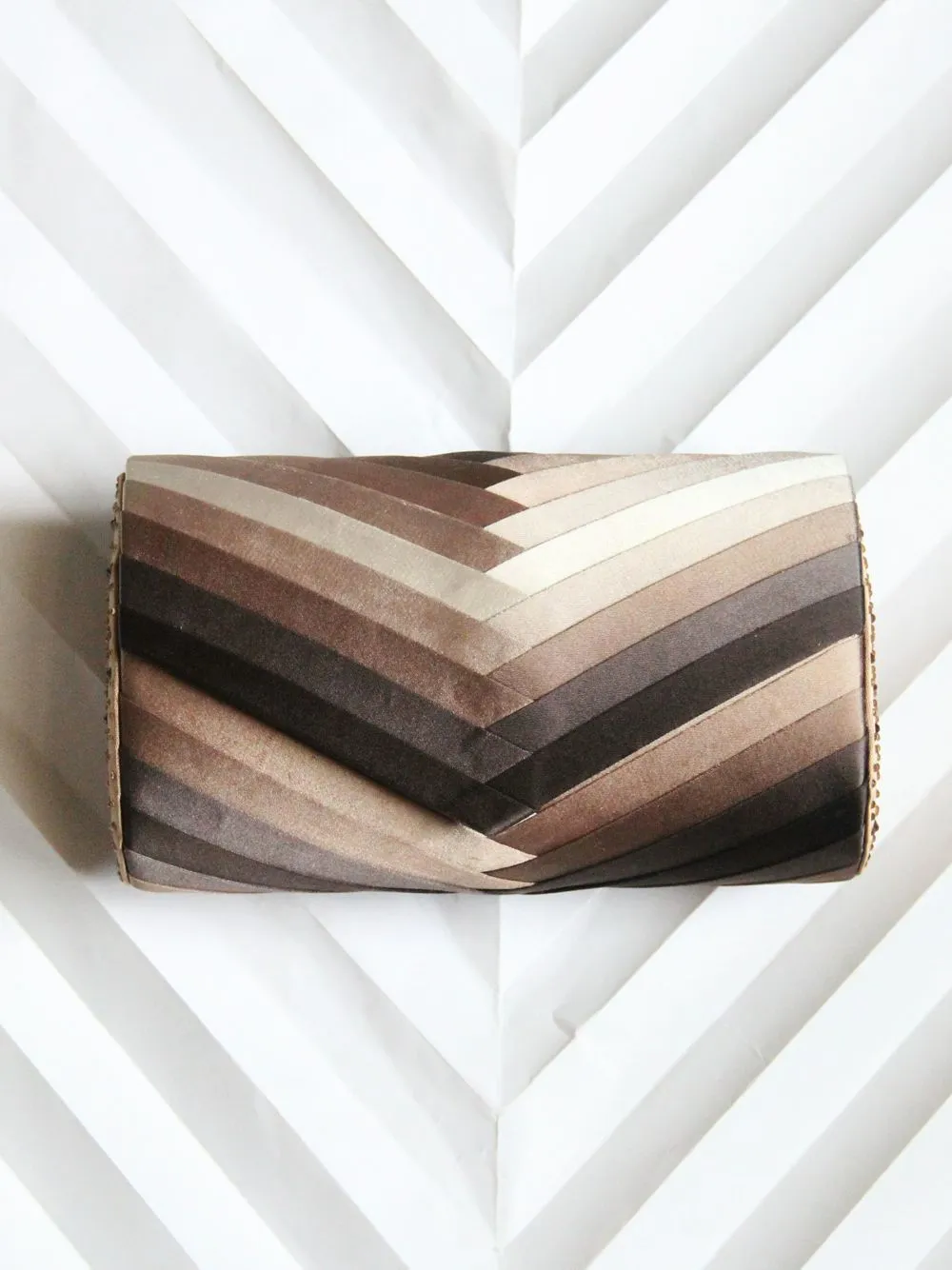 Mocha Ombre Clutch