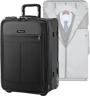 Modoker Rolling Garment Bag with Wheels, Garment Bags with Built-in TSA Lock, 22 Inch Travel Garment Bag Suitcase