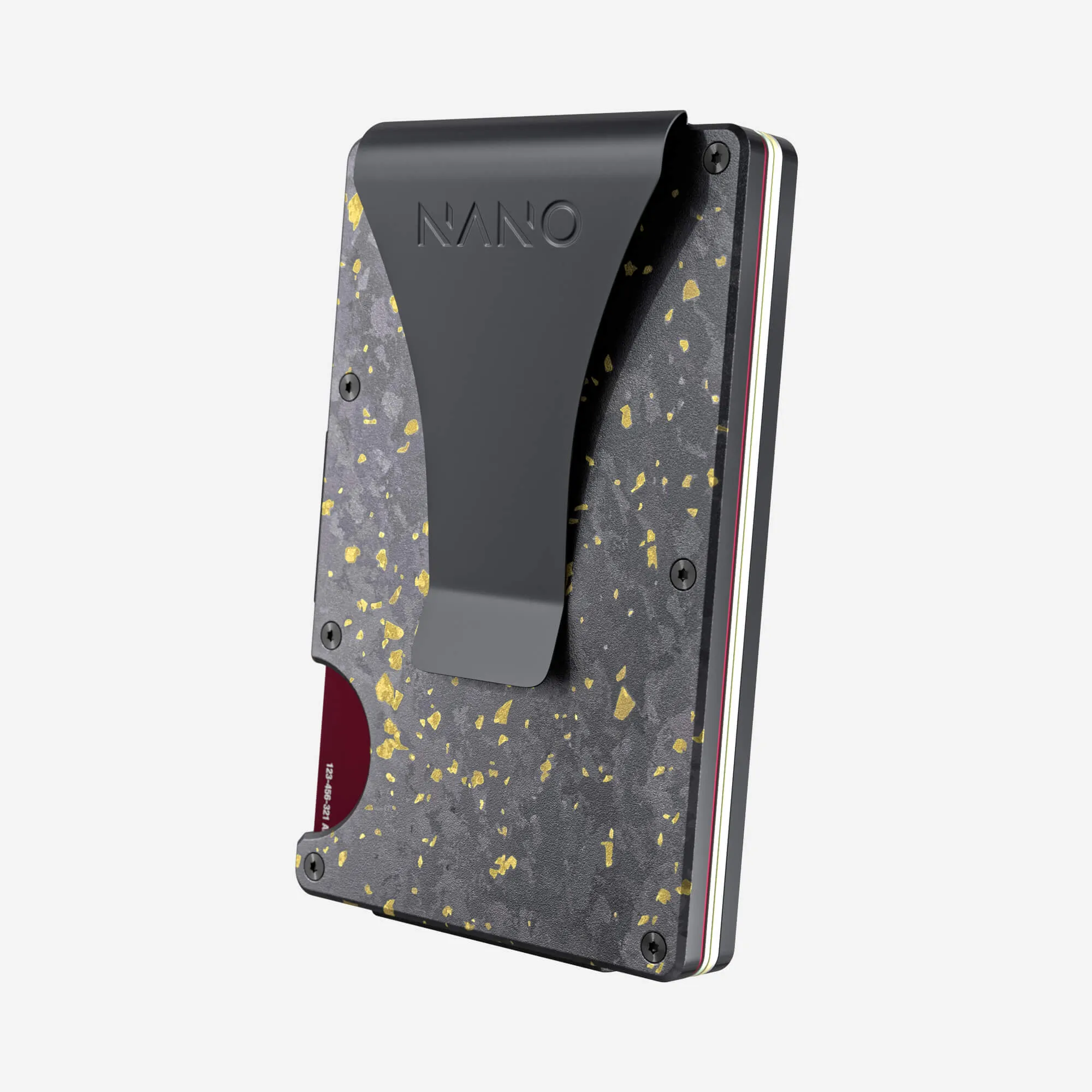 Money Clip Wallet (Nero/Oro)