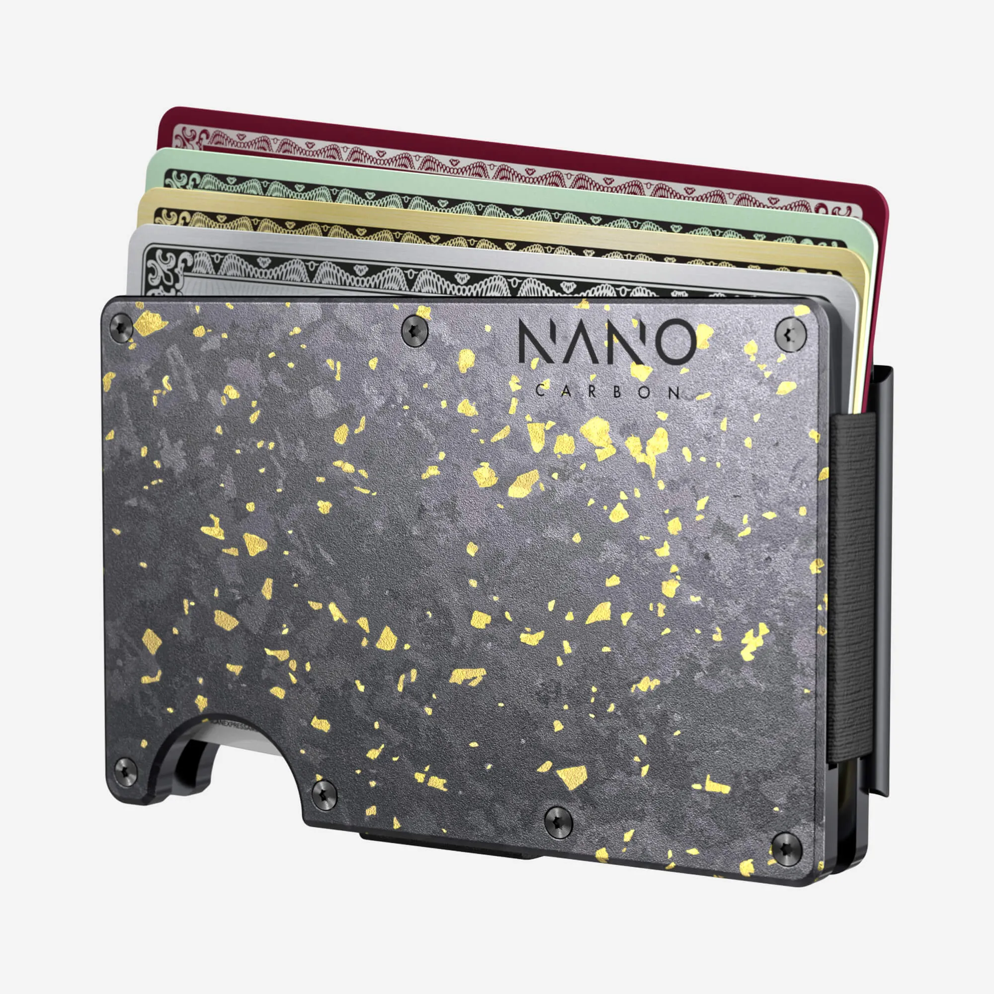 Money Clip Wallet (Nero/Oro)