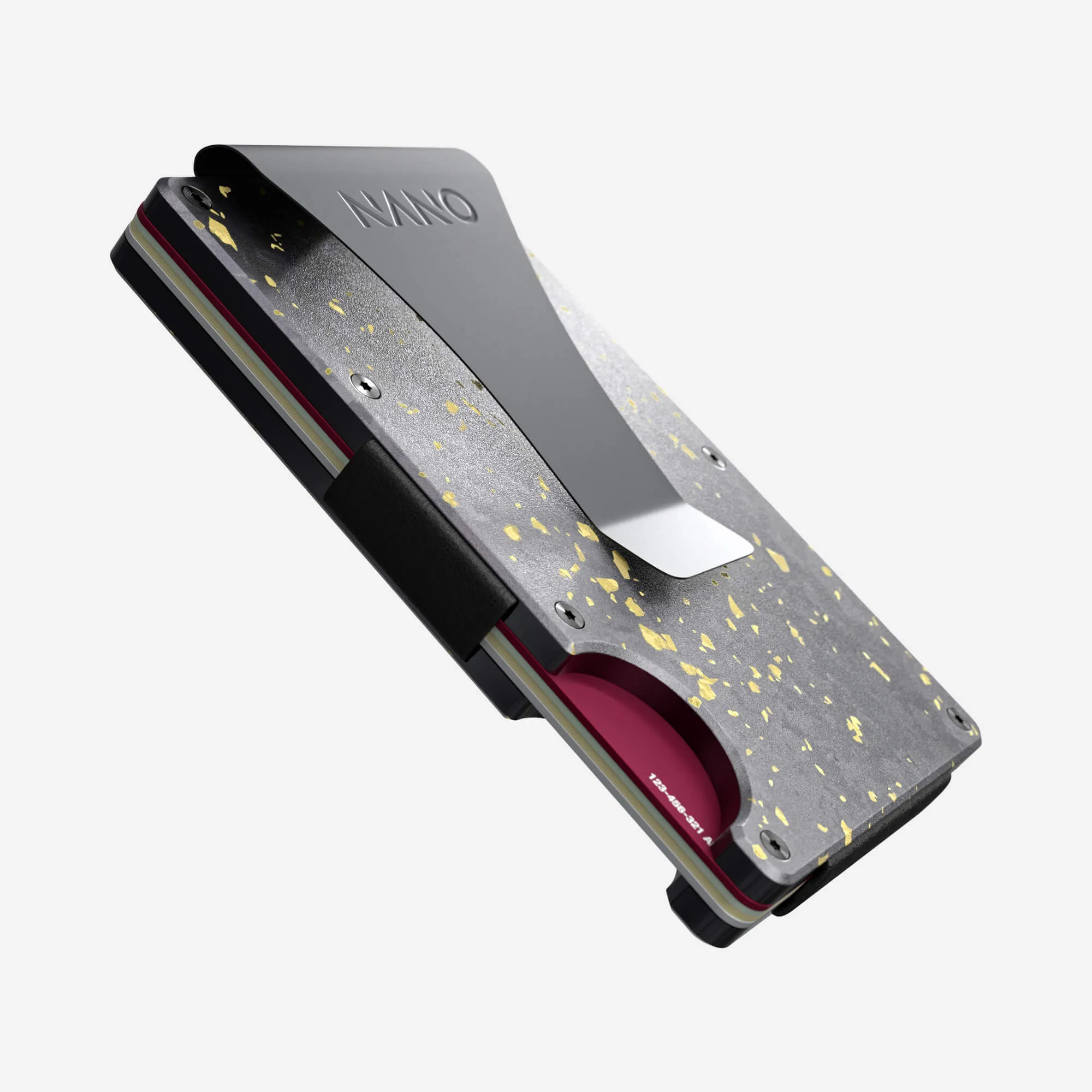 Money Clip Wallet (Nero/Oro)