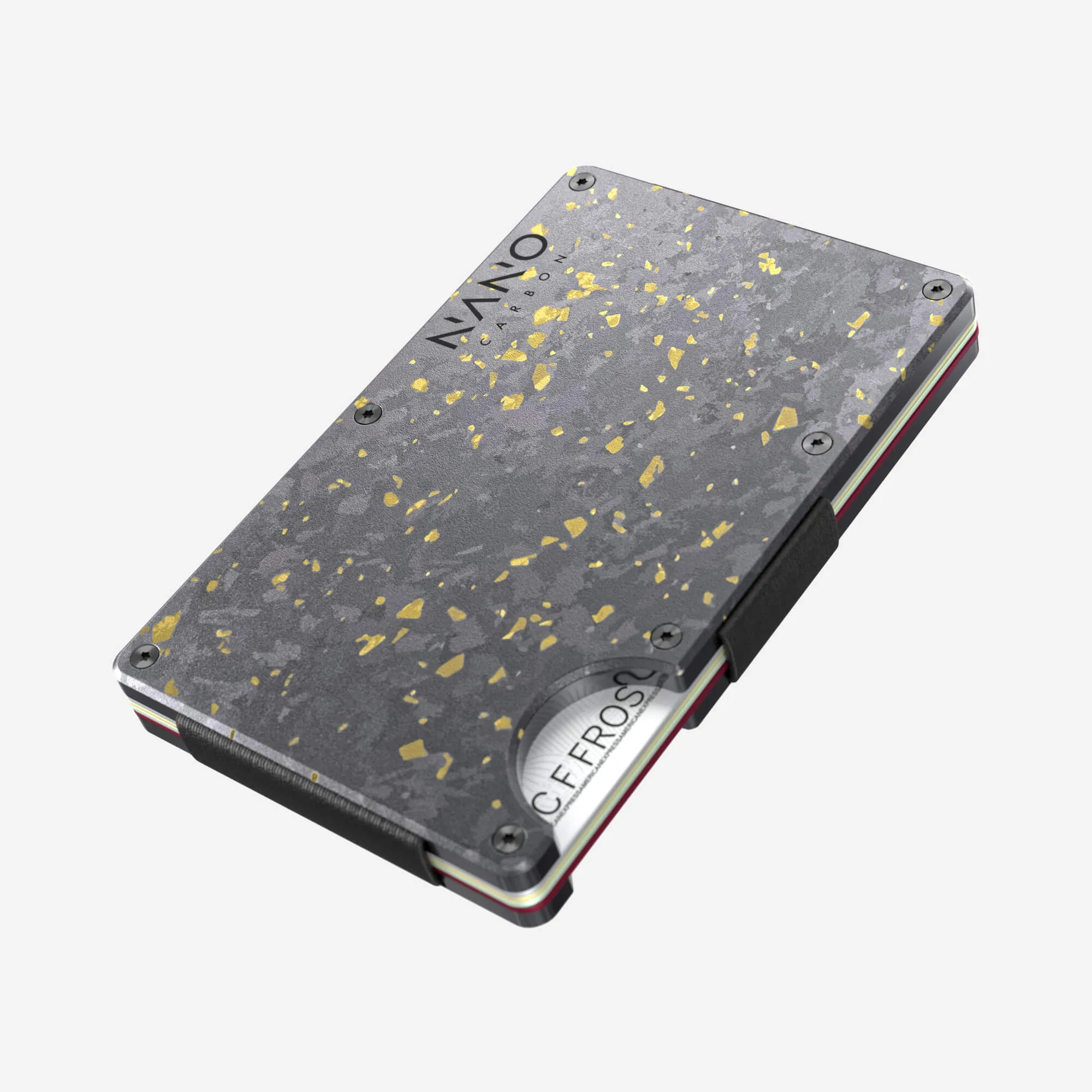 Money Clip Wallet (Nero/Oro)