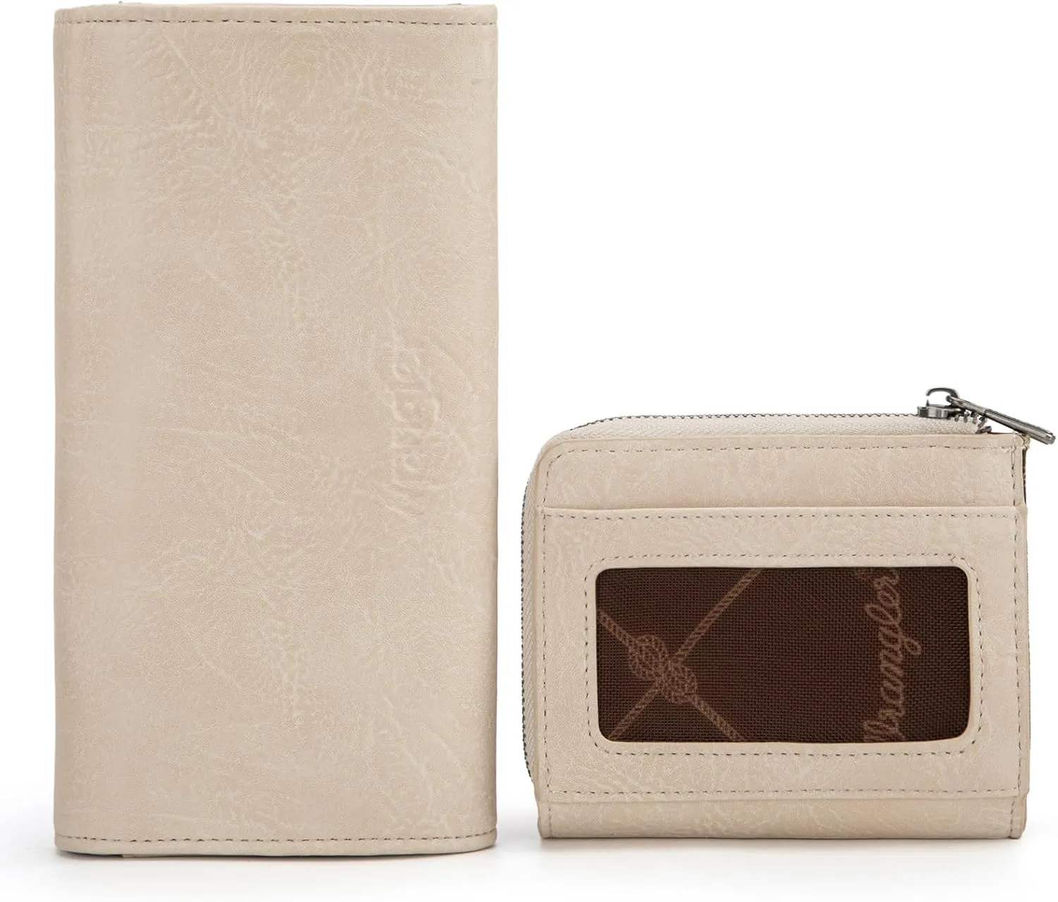 Montana West X Wrangler Wallet Womens RFID Blocking Credit Card Wallet Large Capacity Wallet Women White Wallet with ID Window Birthday Anniversary