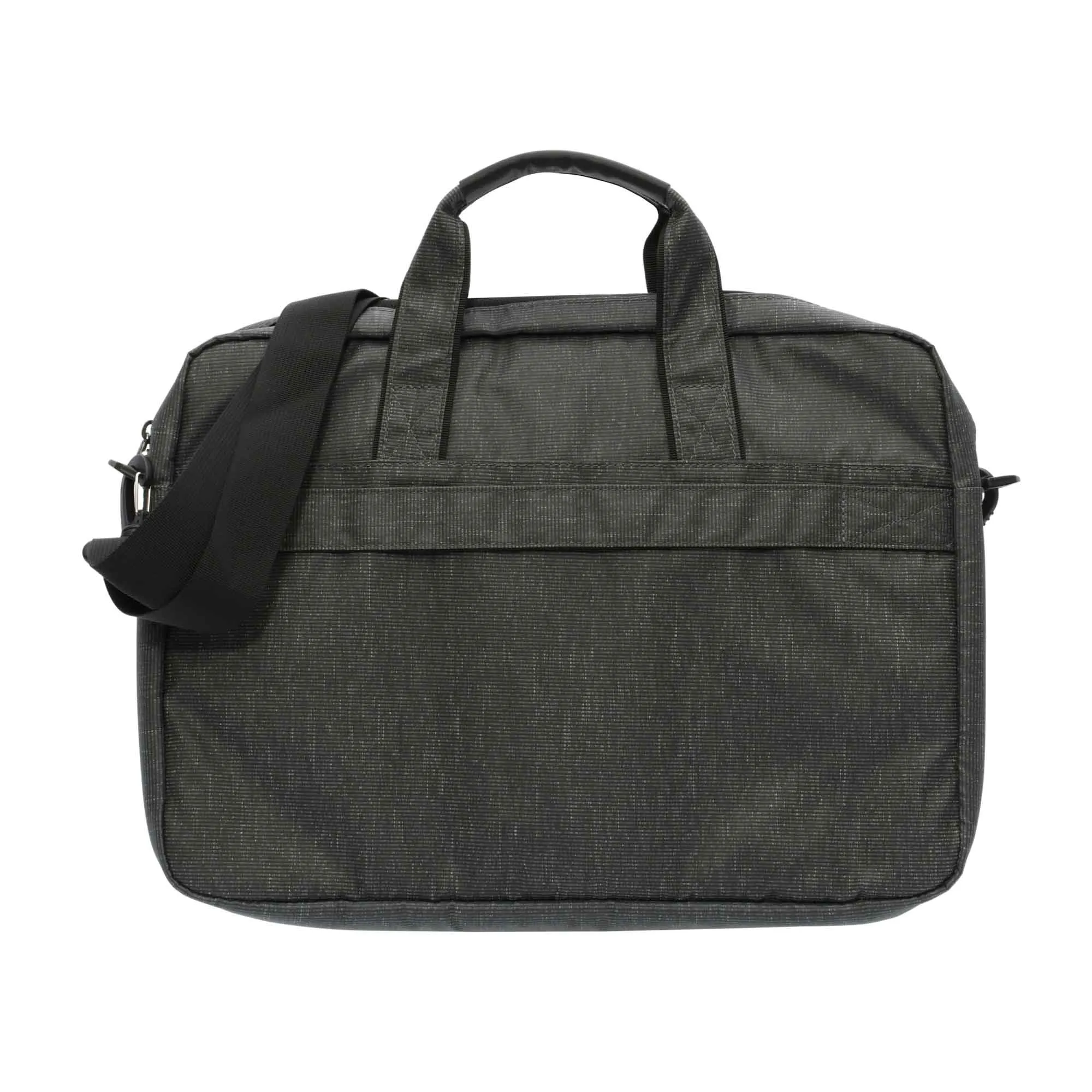 Mosafer Bange Grey Laptop Briefcase, Size: 41X7X29cm 0.57kg
