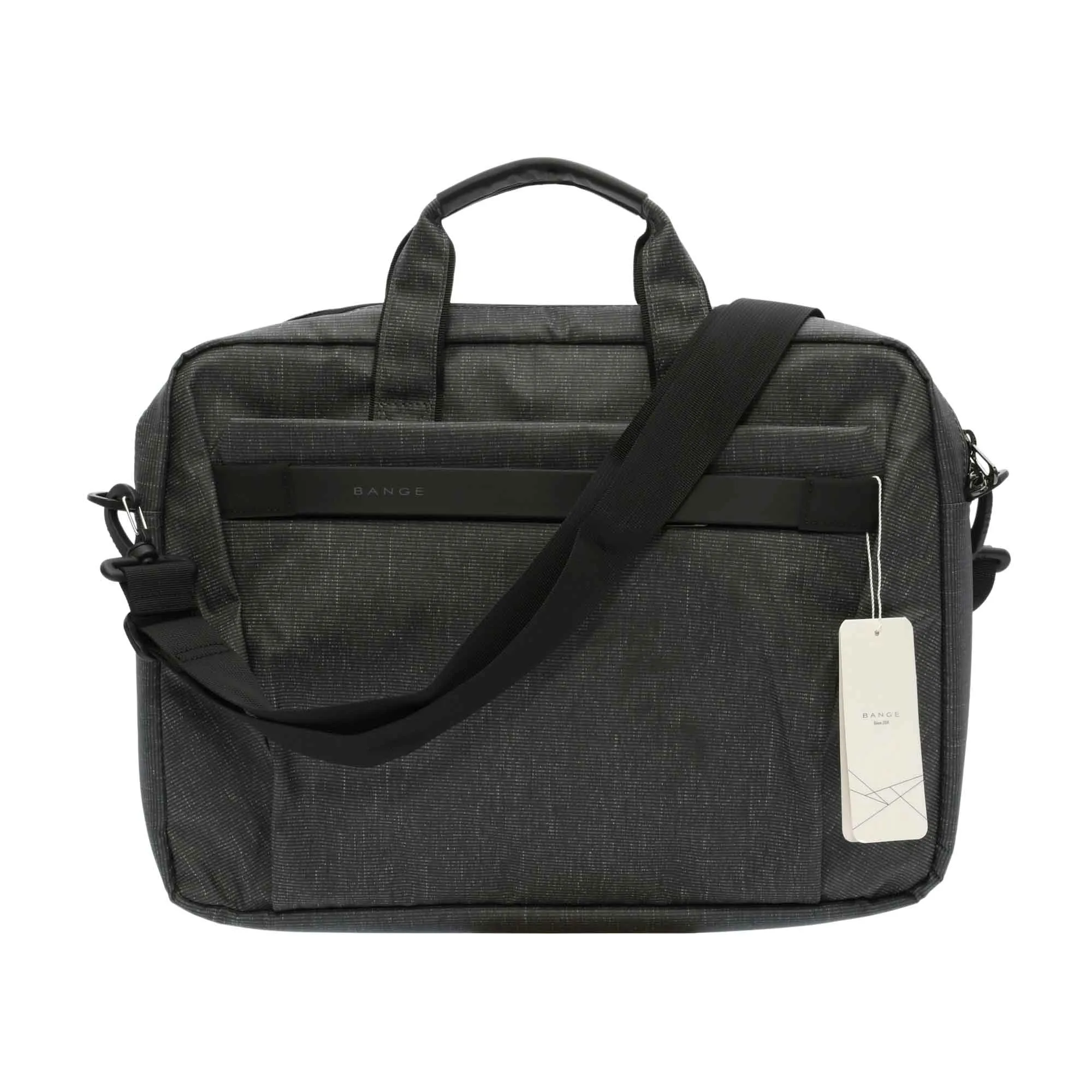 Mosafer Bange Grey Laptop Briefcase, Size: 41X7X29cm 0.57kg