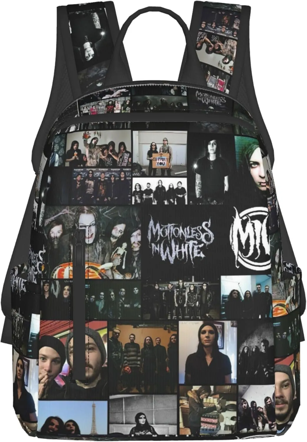 Motionless Rock In White Backpack Lightweight Backpack Travel Bag Classic Laptop Daypack for Men Women Backpack