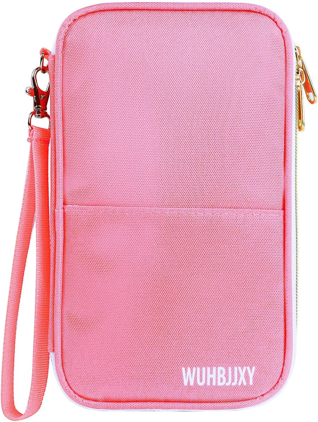 Multifunctional, Practical, RFID Family Passport holder, Travel Wallet (Pink), Travel Document Organizer, Passport Bag, Three-layer Design, Multiple Pockets，Big Storage