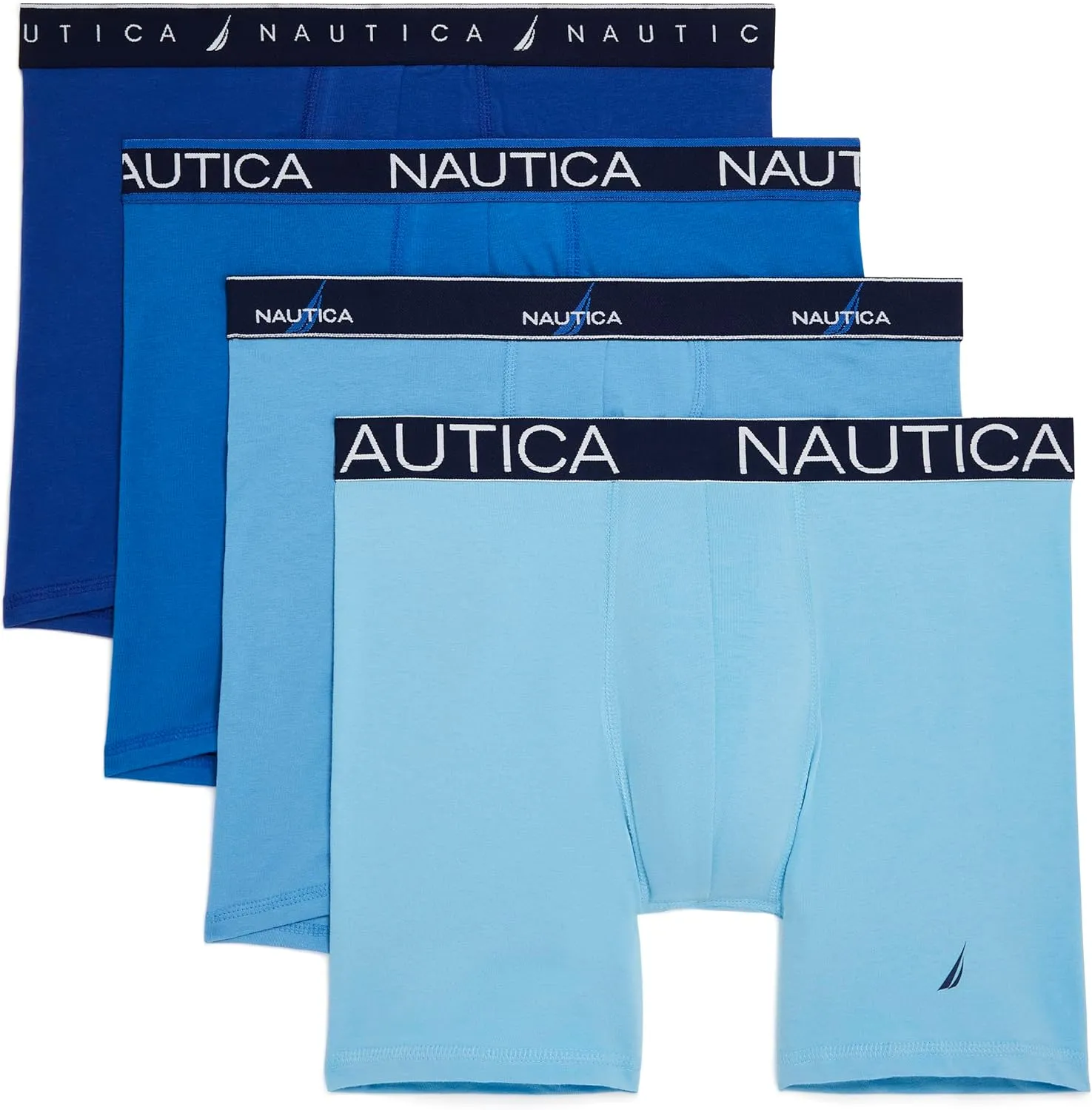 Nautica Men's 4 Pack Limited Edition Cotton Stretch Boxer Briefs