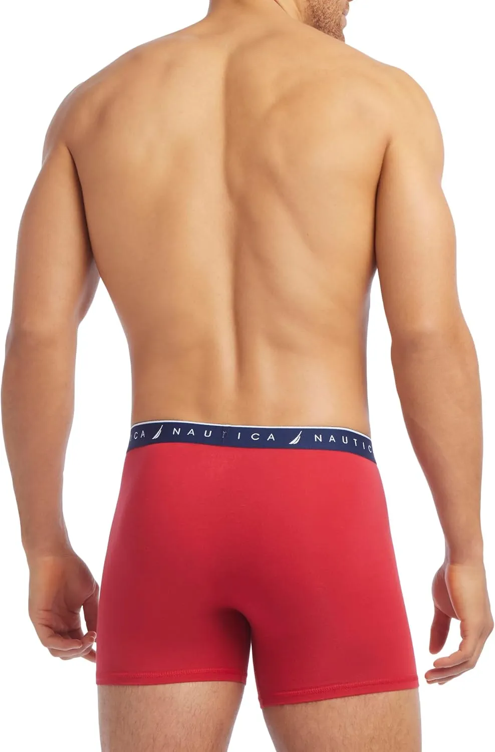 Nautica Men's 4 Pack Limited Edition Cotton Stretch Boxer Briefs