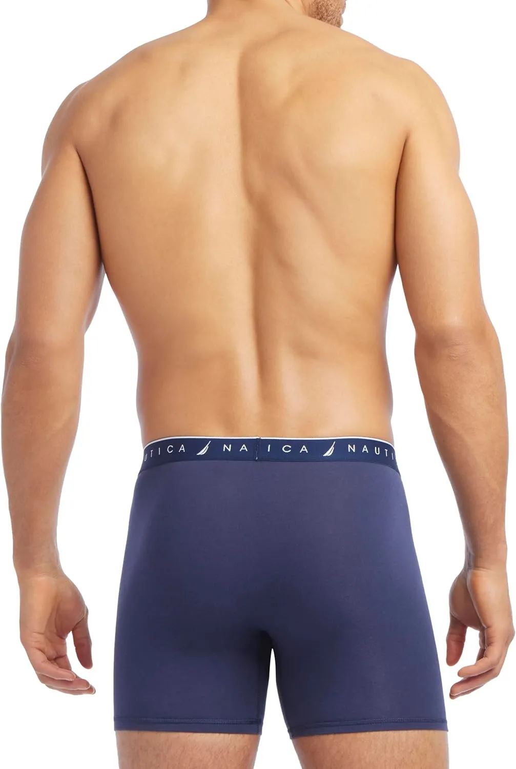 Nautica Men's 4 Pack Limited Edition Cotton Stretch Boxer Briefs