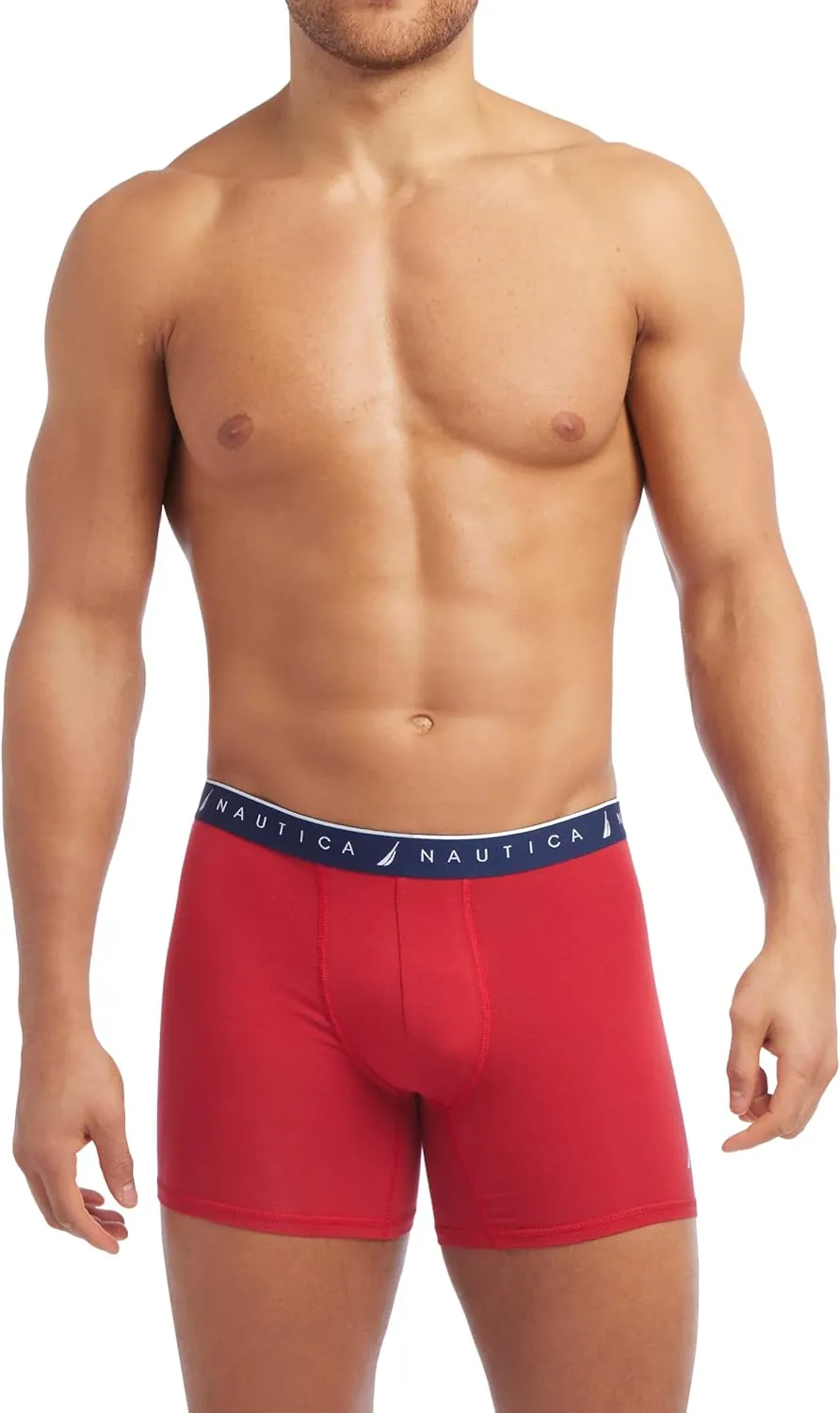 Nautica Men's 4 Pack Limited Edition Cotton Stretch Boxer Briefs