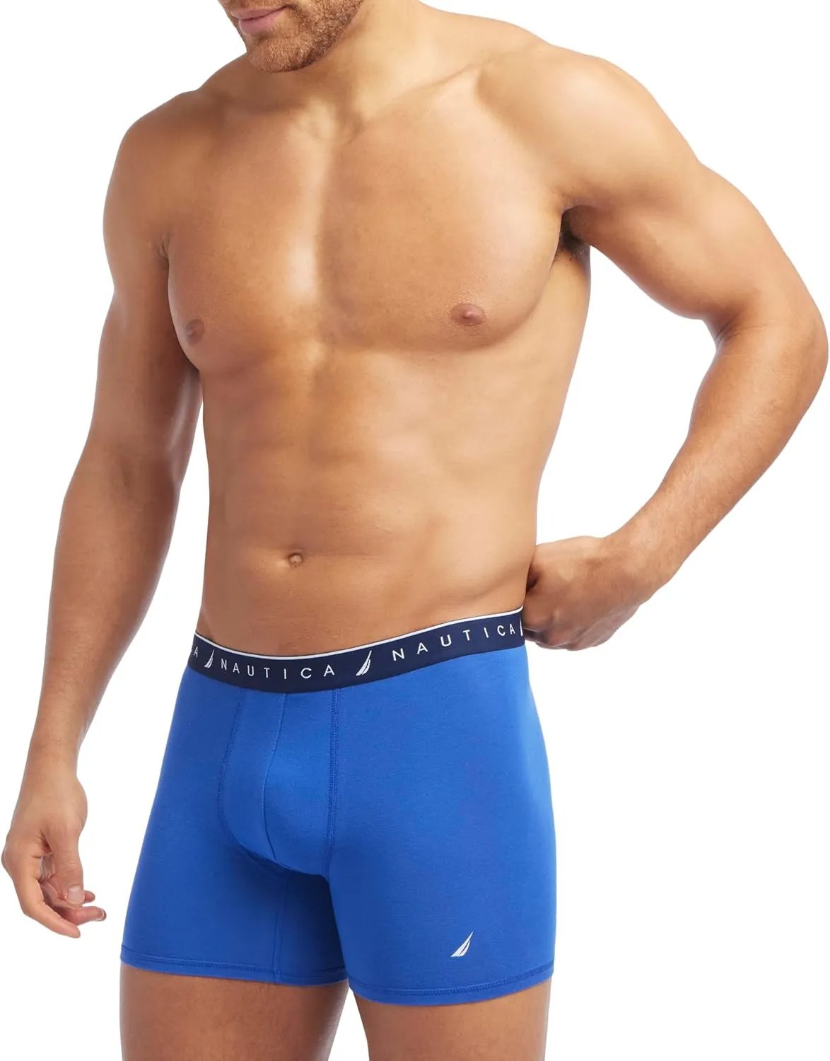 Nautica Men's 4 Pack Limited Edition Cotton Stretch Boxer Briefs