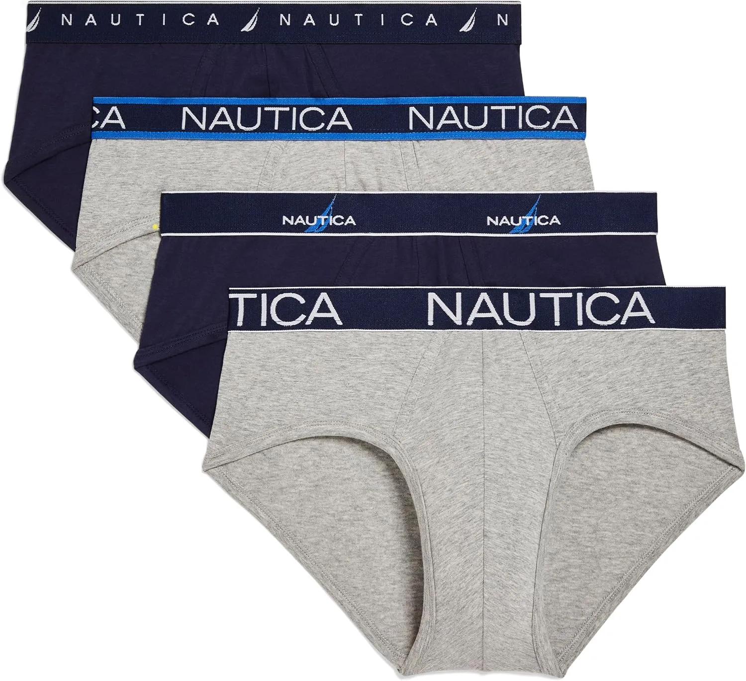 Nautica Men's 4 Pack Limited Edition Cotton Stretch Briefs