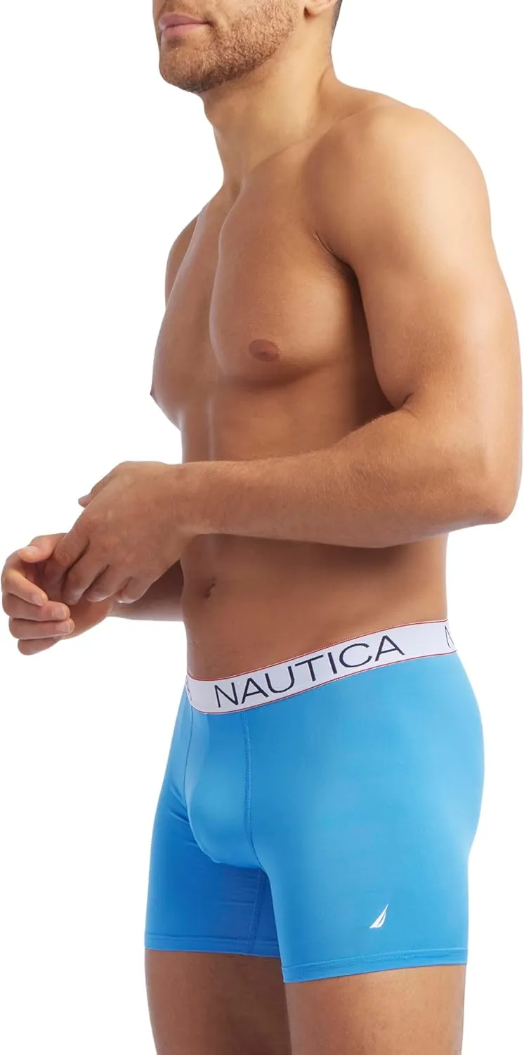 Nautica Men's 4-Pack Limited Edition Micro Boxer Briefs