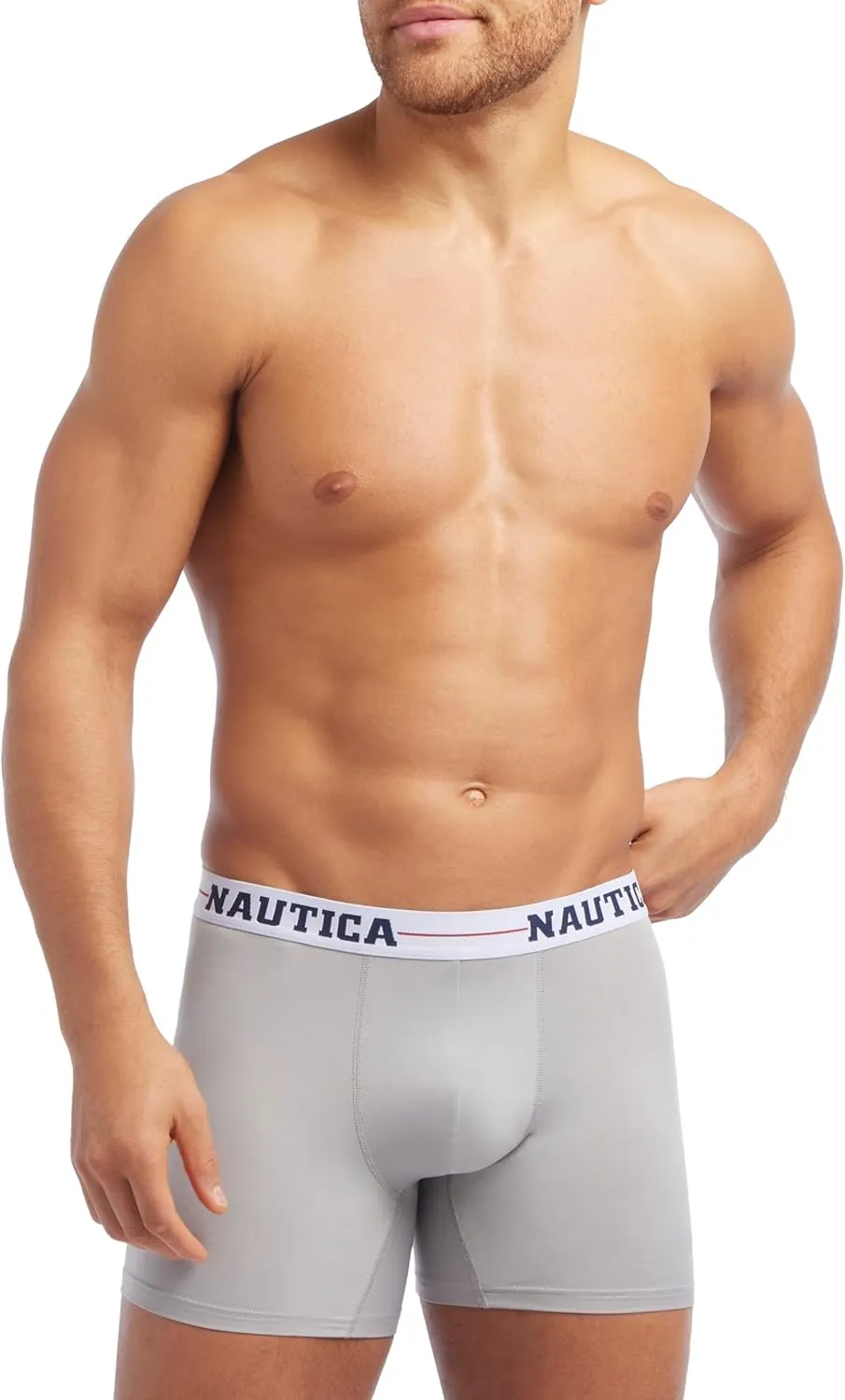 Nautica Men's 4 Pack Limited Edition Micro Stretch Boxer Briefs