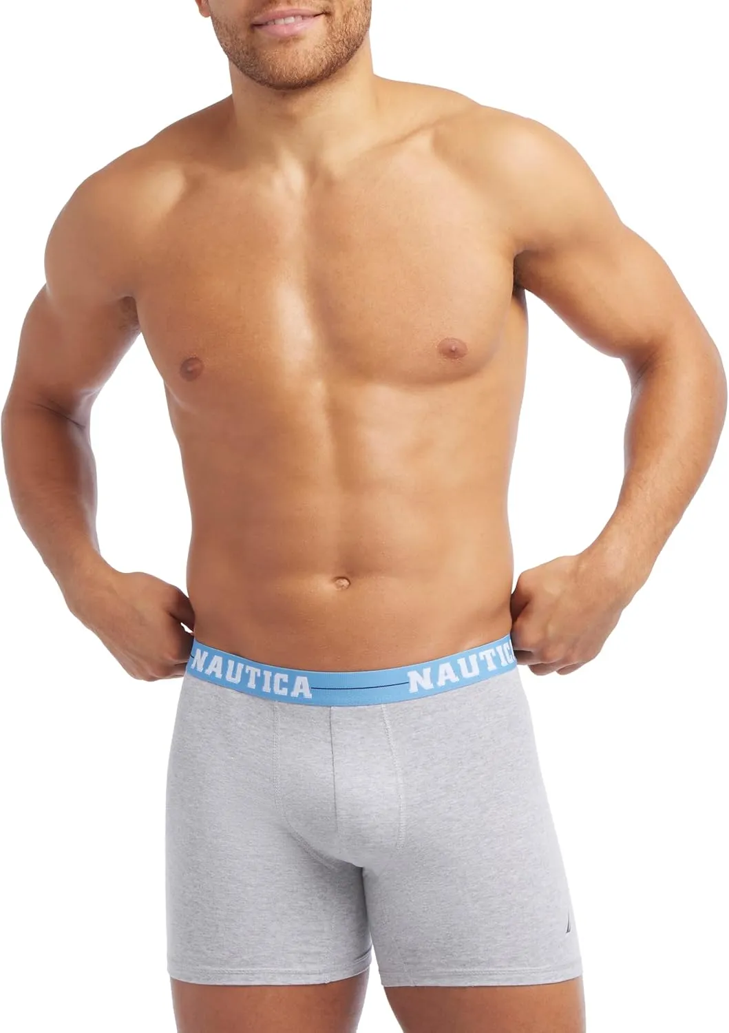 Nautica Men's 4 Pack Limited Edition Stretch Boxer Briefs