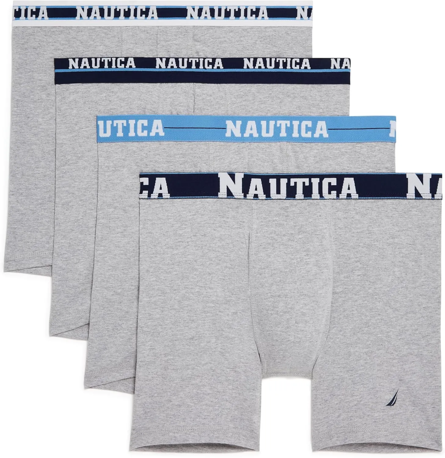 Nautica Men's 4 Pack Limited Edition Stretch Boxer Briefs