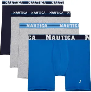 Nautica Men's 4 Pack Limited Edition Stretch Boxer Briefs