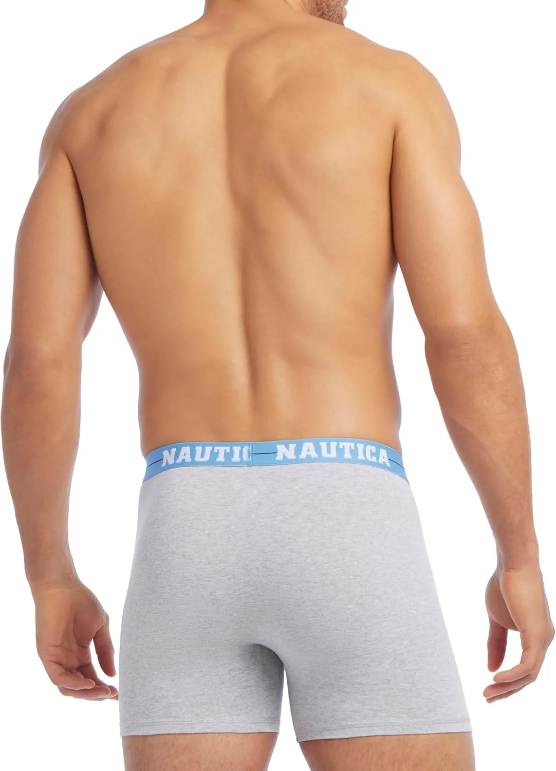 Nautica Men's 4 Pack Limited Edition Stretch Boxer Briefs