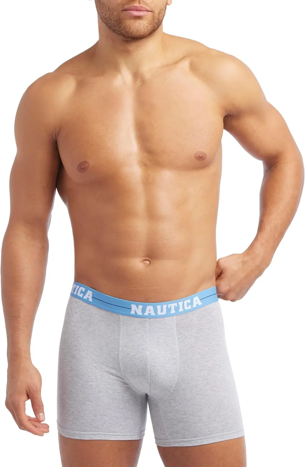 Nautica Men's 4 Pack Limited Edition Stretch Boxer Briefs