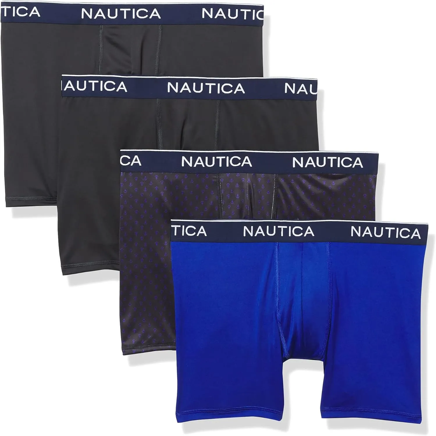 Nautica Men's 4 Pack Micro Boxer Brief