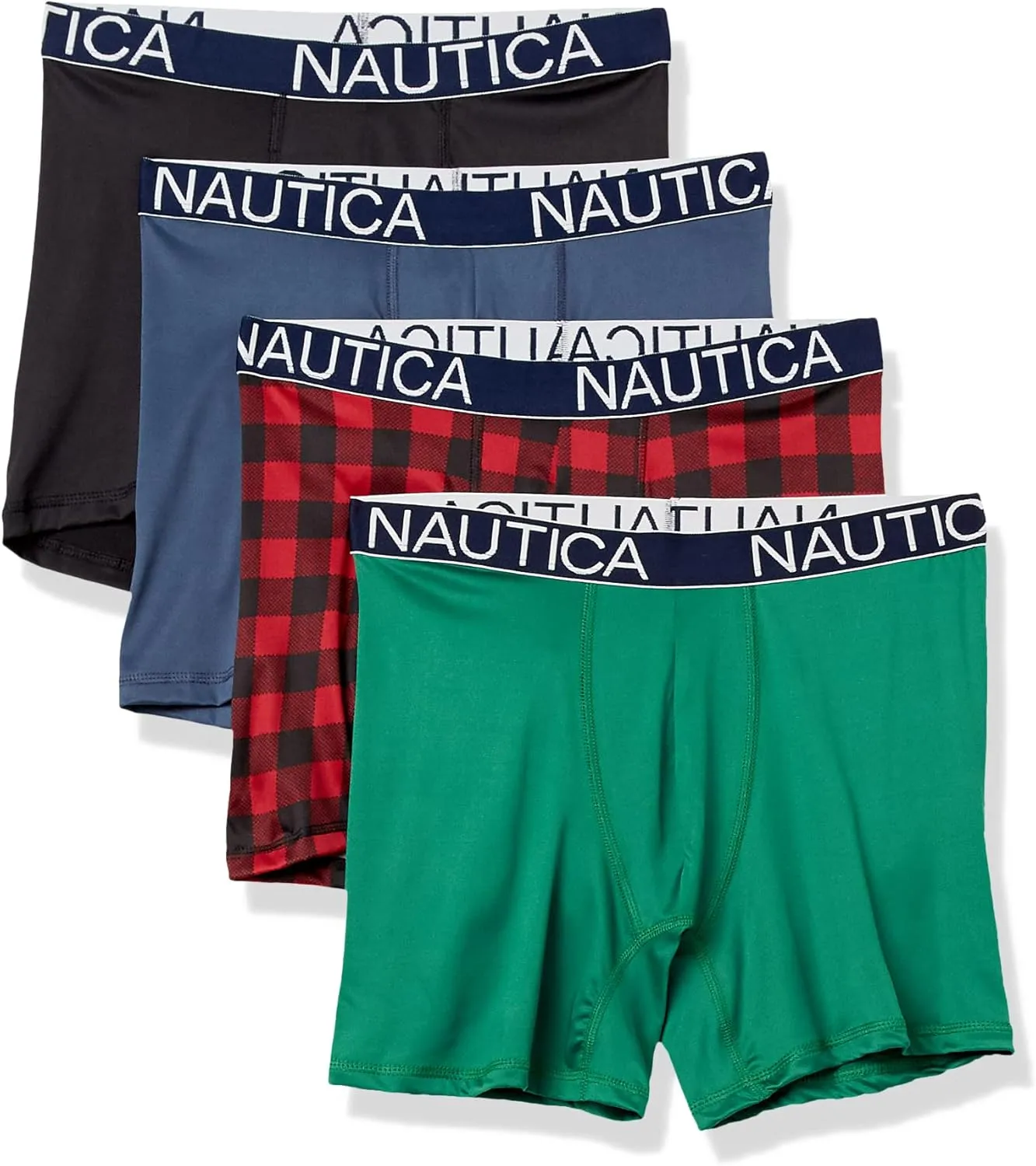 Nautica Men's 4 Pack Micro Boxer Brief