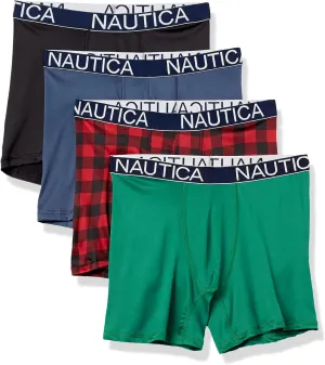 Nautica Men's 4 Pack Micro Boxer Brief