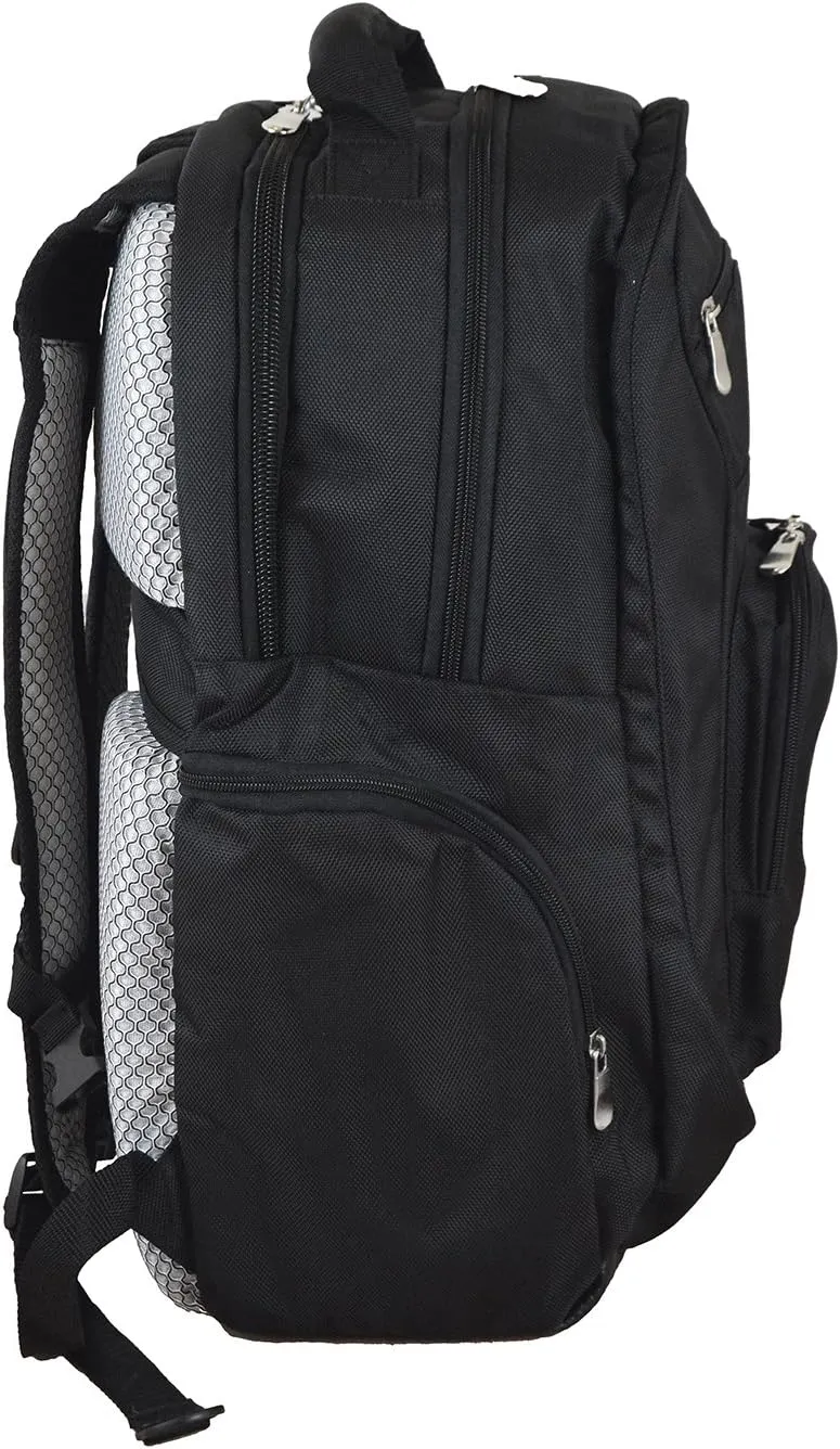 NCAA Laptop Backpack, 19-inches, Black