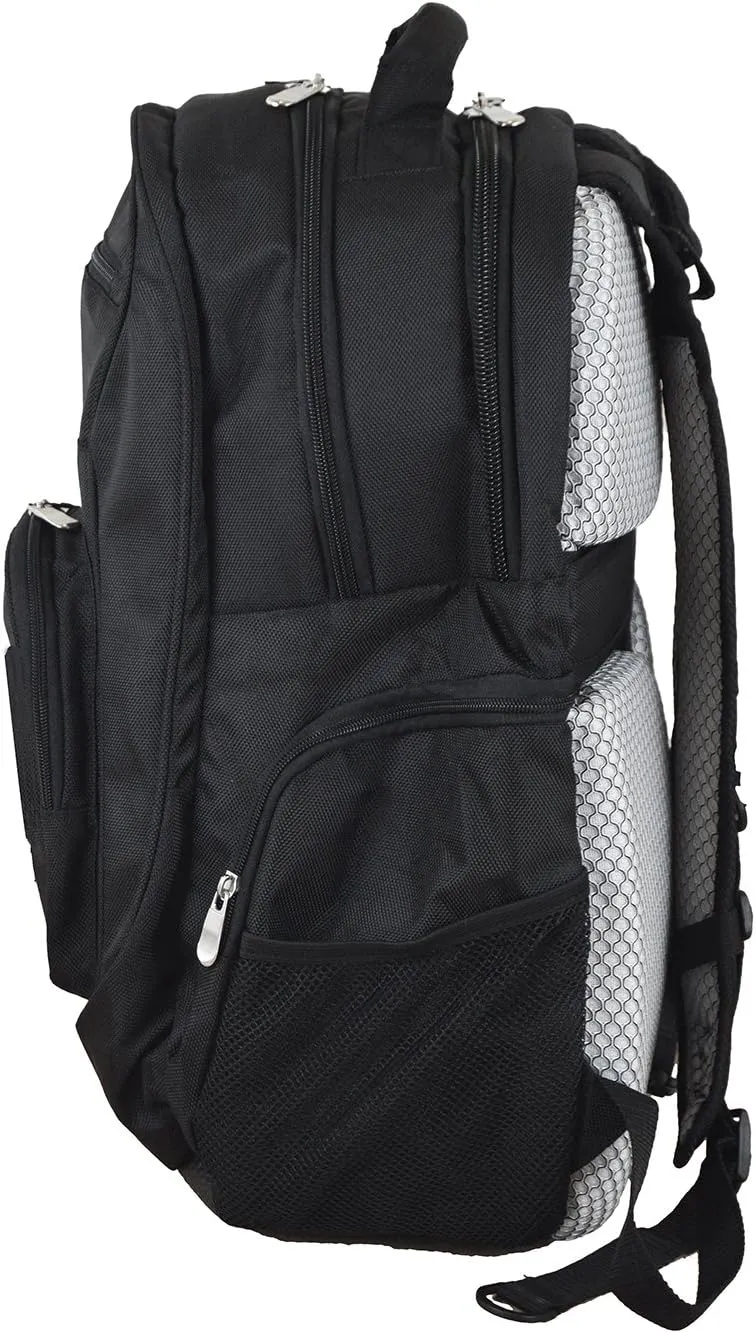 NCAA Laptop Backpack, 19-inches, Black