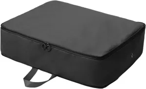 New Compression Storage Bag For Quilt Clothes Foldable Bag Storage Clothing Wardrobe Closet Organizers Home Pillow Blanket Bags(Black*2,40x30x18cm)