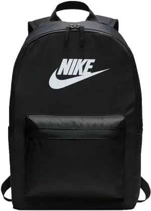 NIKE Heritage Backpack 2.0, Black/Black/White, Misc