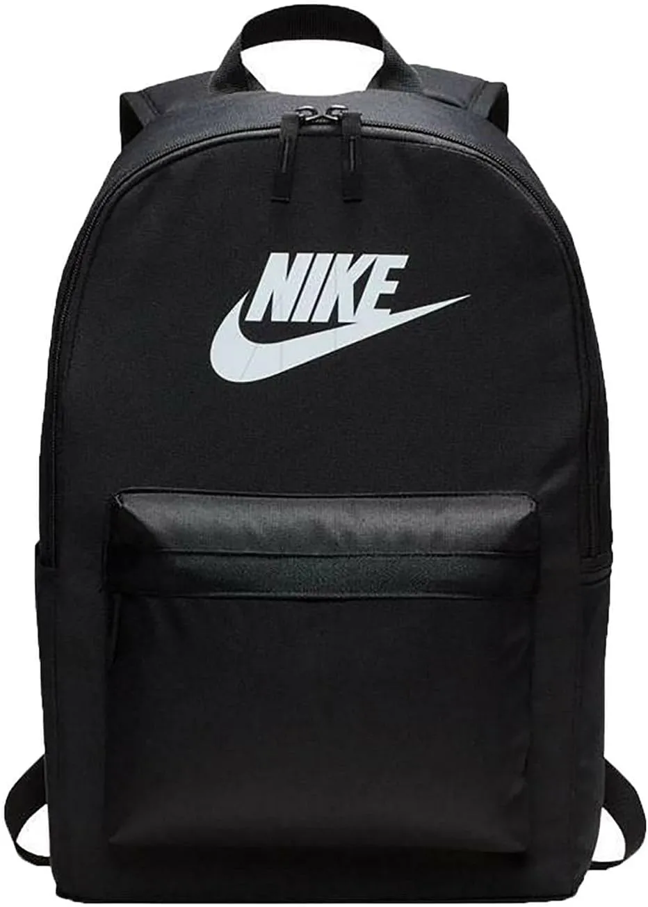 NIKE Heritage Backpack 2.0, Black/Black/White, Misc