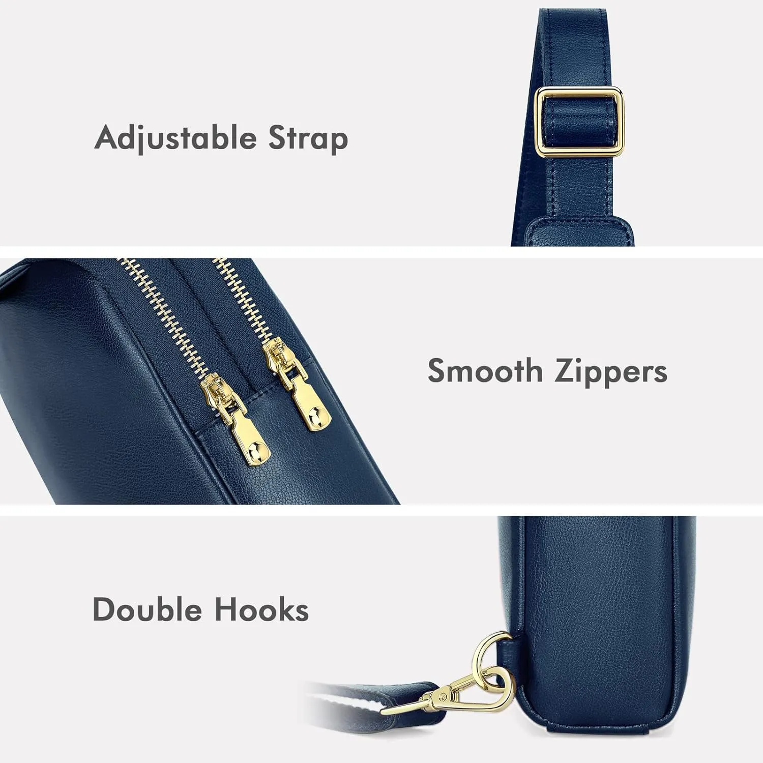 nuoku Women's Crossbody Sling Bag - Small RFID Wallet & Cell Phone Pouch