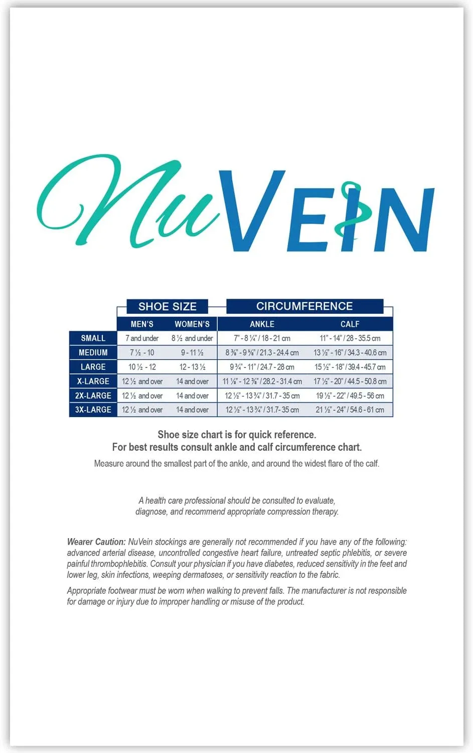 NuVein Medical Compression Stockings, 20-30 mmHg Support for Women & Men, Knee Length, Closed Toe, Beige, Medium